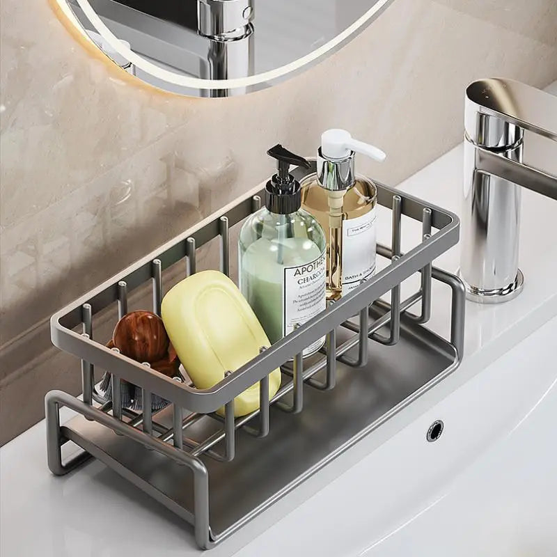 Self-Draining Sink Shelf